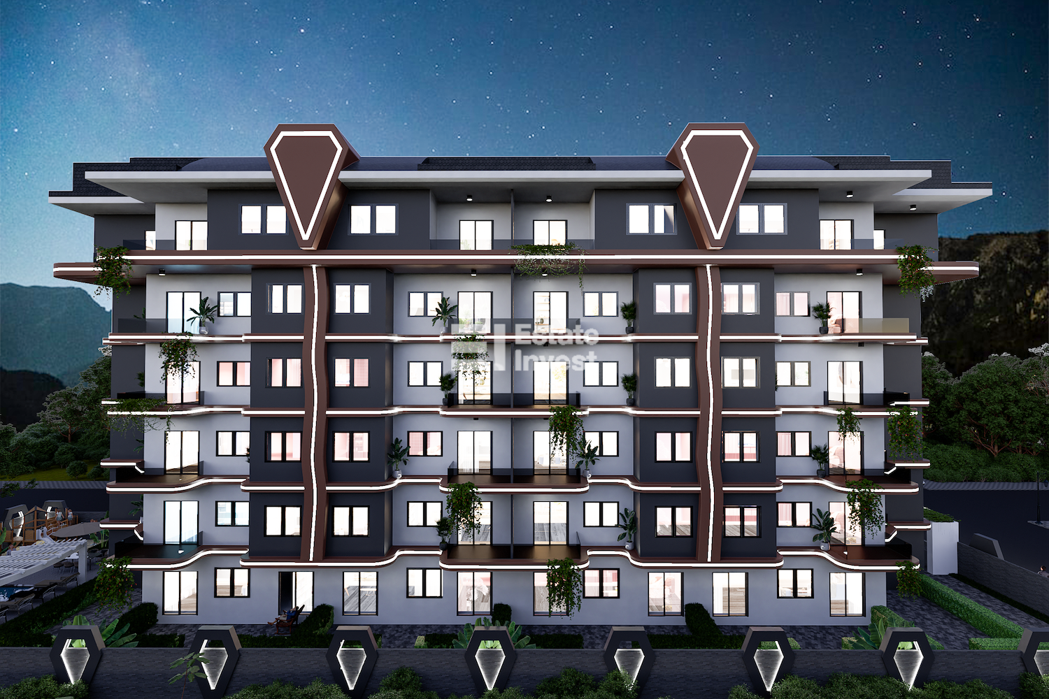 Квартира 3+1 в Аланья, Турция № 19752