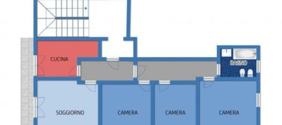 Apartamento de 3 habitaciónes en Baiso, Italy No. 168145 16
