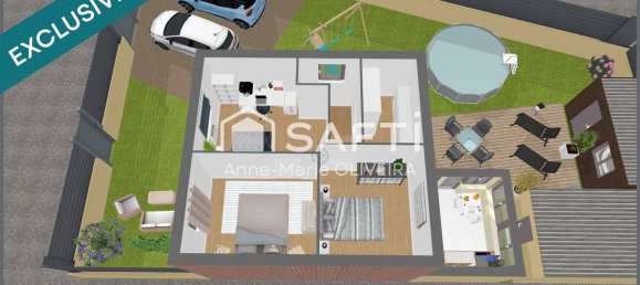 Casa de 3 dormitorios en Muille-Villette, France No. 76121 10