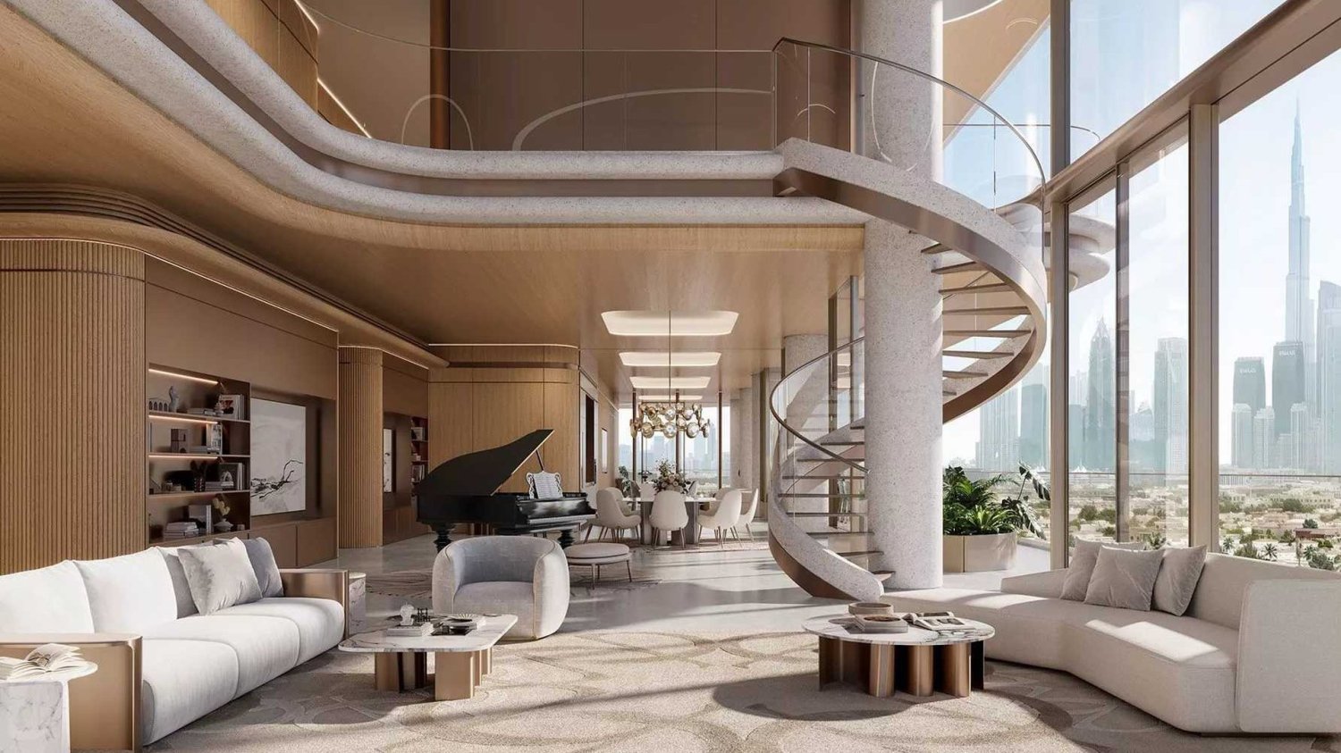 Dúplex de 5 dormitorios en THE RINGS, Jumeirah, UAE No. 61802