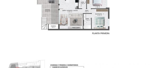 3 Schlafzimmer Bungalow in Pilar de la Horadada, Spain, Nr. 9461 2