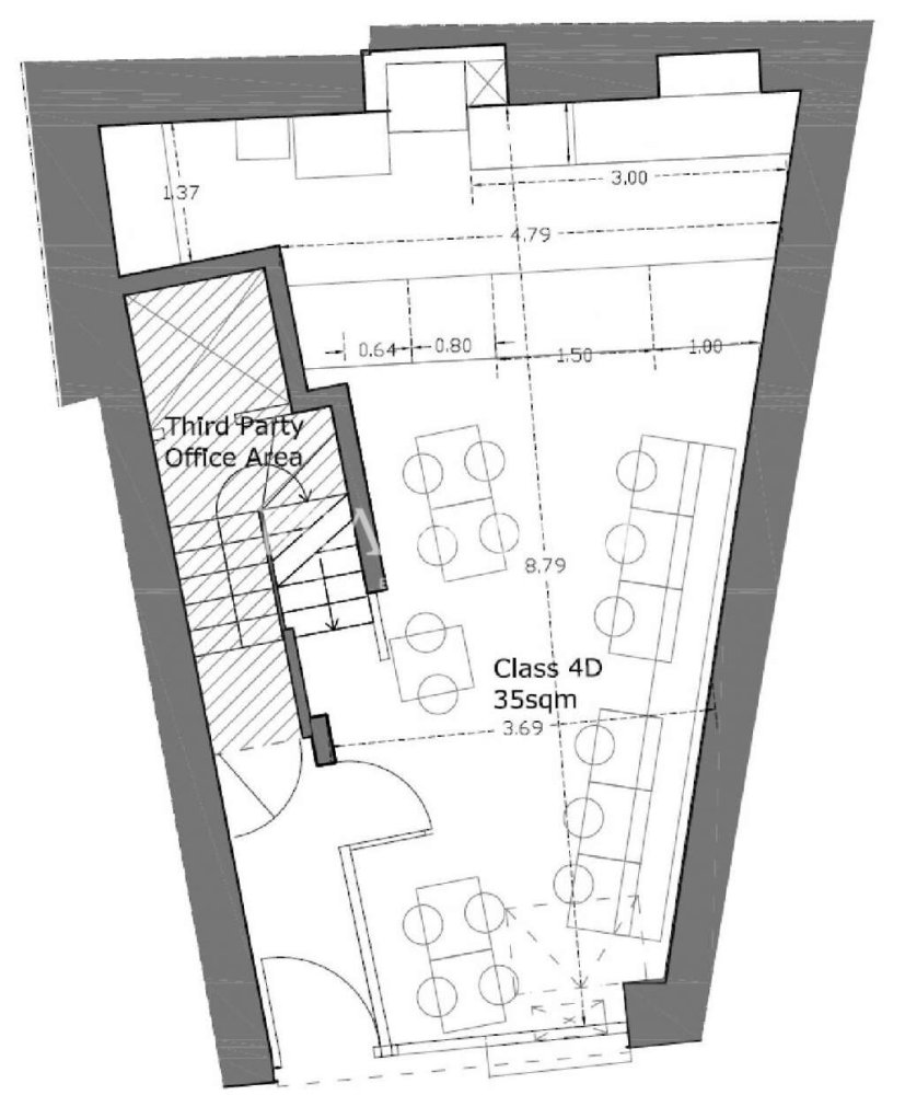 Cafe / Restaurant in Mosta, Malta 70m², Nr. 12245