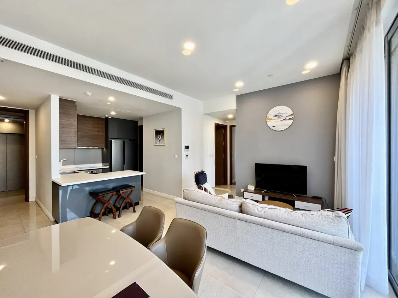 2 dormitorios apartamento en alquiler en Thu Duc, Ho Chi Minh, Vietnam № 74786