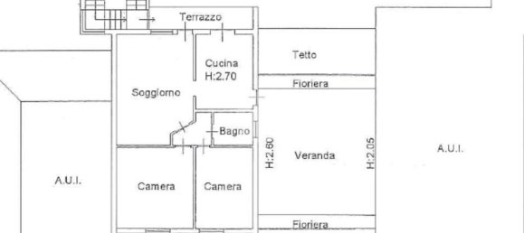 3 rooms Penthouse in Erbusco, Italy No. 311847 49