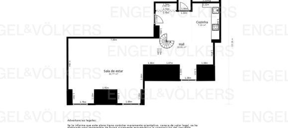 1 غرف نوم شقة في Lisbon, Portugal رقم 10773 30