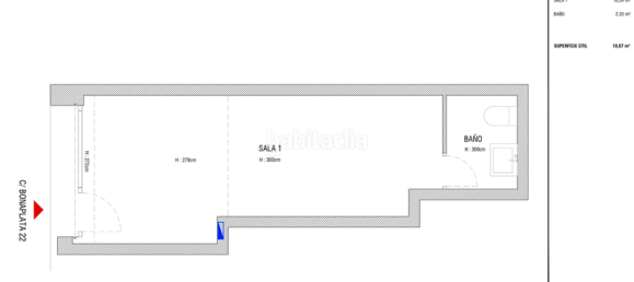 20m² Commercial property in Barcelona, Spain No. 81543 9