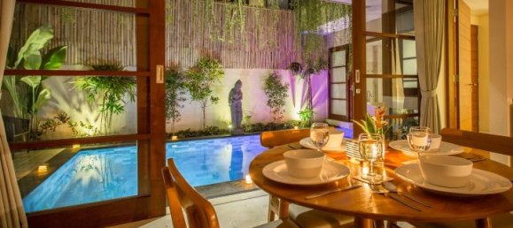 2 chambres villa à louer à Legian, Kuta, Badung, Bali, Indonesia № 3369 16