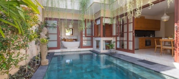 2 chambres villa à louer à Legian, Kuta, Badung, Bali, Indonesia № 3369 10