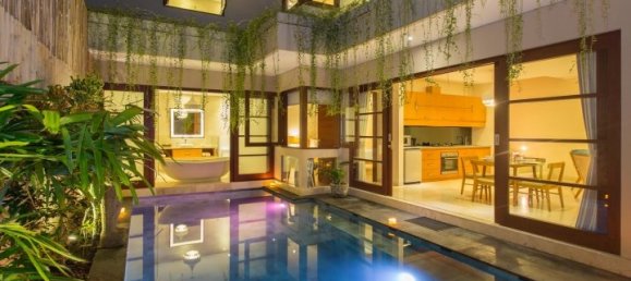 2 chambres villa à louer à Legian, Kuta, Badung, Bali, Indonesia № 3369 5