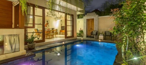 2 chambres villa à louer à Legian, Kuta, Badung, Bali, Indonesia № 3369 3