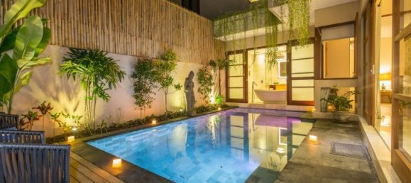 2 chambres villa à louer à Legian, Kuta, Badung, Bali, Indonesia № 3369 7