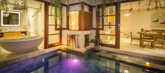 2 chambres villa à louer à Legian, Kuta, Badung, Bali, Indonesia № 3369 4