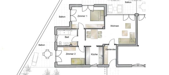 3-salle Penthouse à Traunstein, Germany No. 131982 22