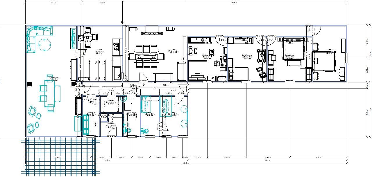 4 Schlafzimmer Wohnung in Leipzig, Germany, Nr. 306521