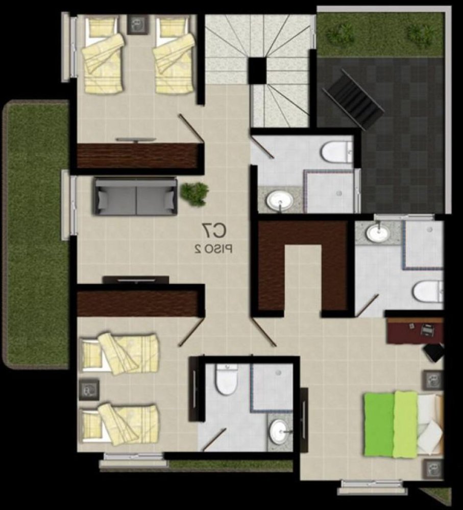 2 bedrooms House in Atlantico, Colombia No. 2056