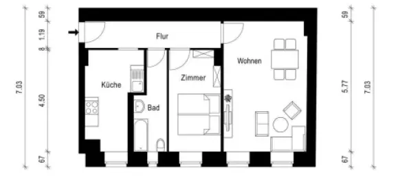 1 bedroom Apartment in Friedrichshain, Germany No. 42649 11