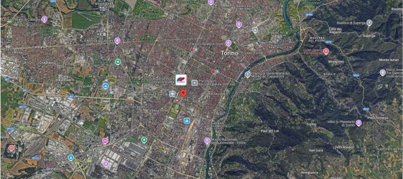 Квартира с 2 комнатами в Турин, Италия № 12199 5