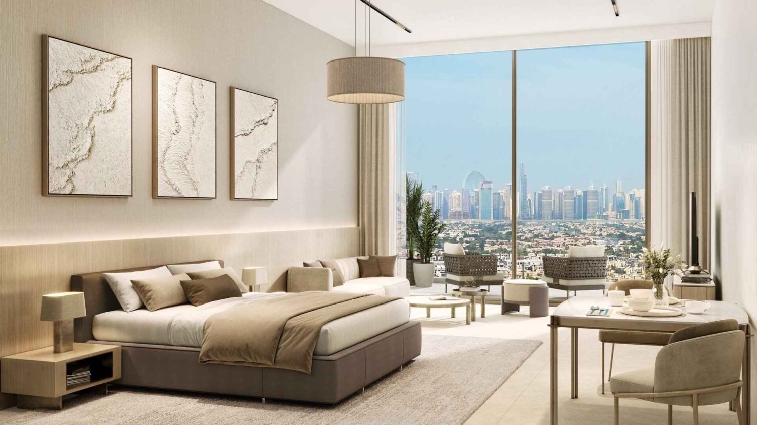 Apartamento de 1 dormitorio en SOL Levante, Jumeirah Village Triangle, UAE No. 64659