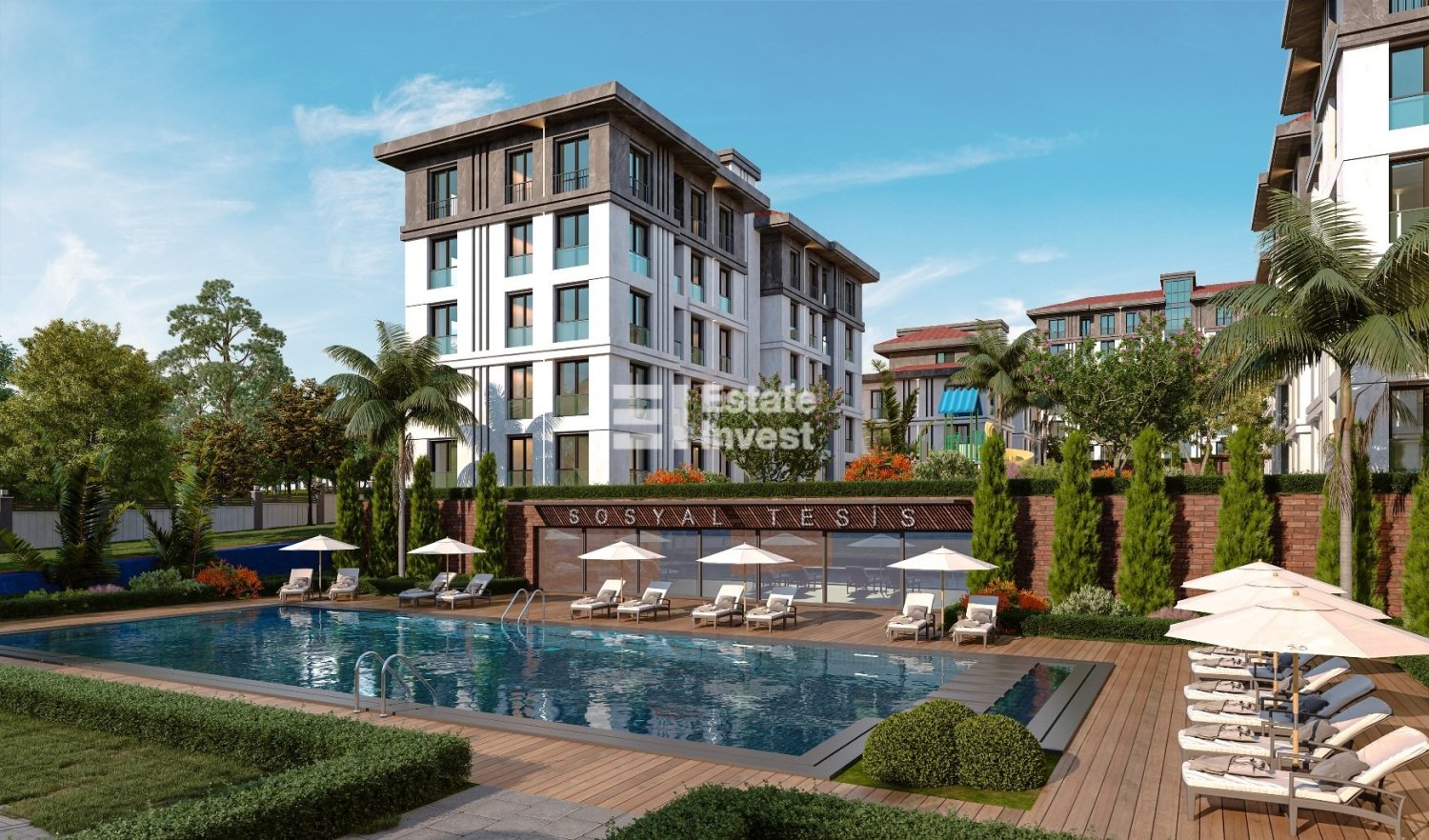 Apartment 5+1 in Istanbul, Turkey No. 26077