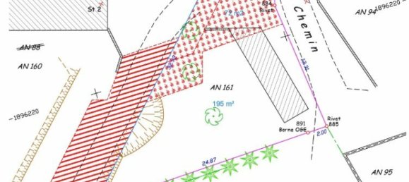 3 غرف نوم قطعة أرض في Villelaure, France رقم 286808 3