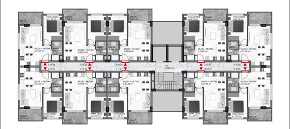 2 rooms Apartment in Oba, Turkey No. 30238 8