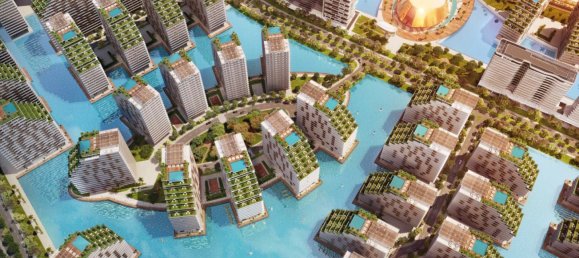 1 غرف نوم شقة في AZIZI VENICE, دبي, UAE رقم 64145 7