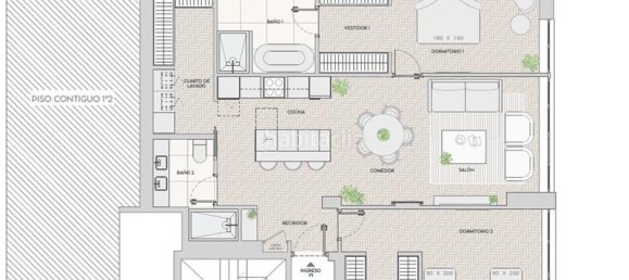 Квартира с 2 спальнями в Мадрид, Испания № 126437 14