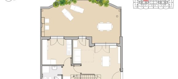 3-Zimmer Penthouse in Sesto San Giovanni, Italy, Nr. 56336 2