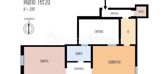 1 bedroom Apartment in Modena, Italy No. 167288 20