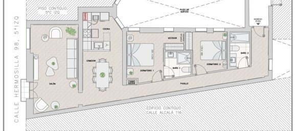 2 غرف نوم شقة في Madrid, Spain رقم 102284 17