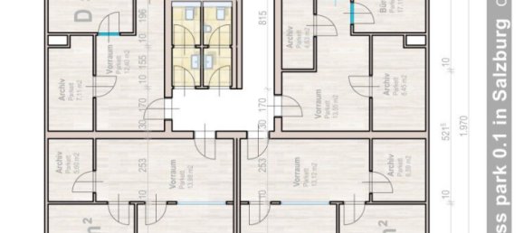 Propriété commerciale à Salzburg, Austria 57m² No. 126990 7