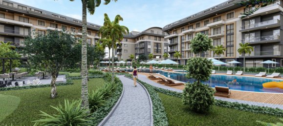 Apartamento 1+1 em Antalya, Turkey N.º 8081 2