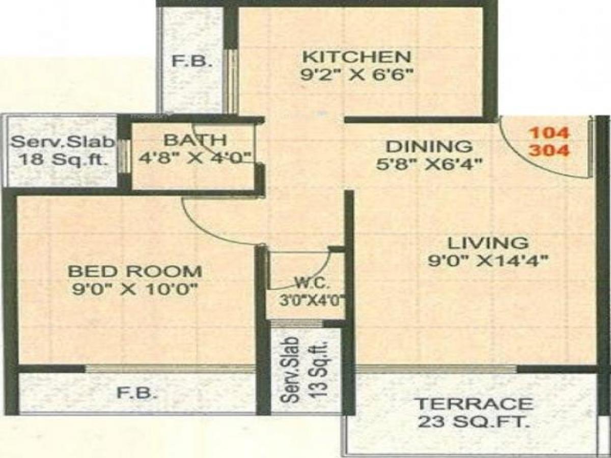 Studio in Mumbai, India No. 61131