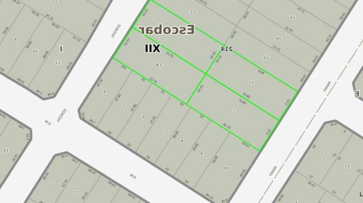 Grundstück in Escobar, Argentina, Nr. 37255