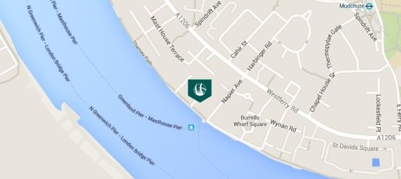 Apartamento de 2 dormitorios en Docklands, United Kingdom No. 4348 16