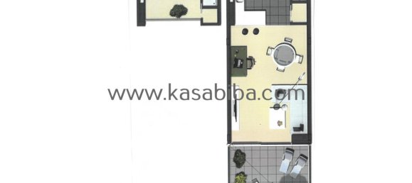 Dúplex de 1 dormitorio en Valencia, Spain No. 74391 38