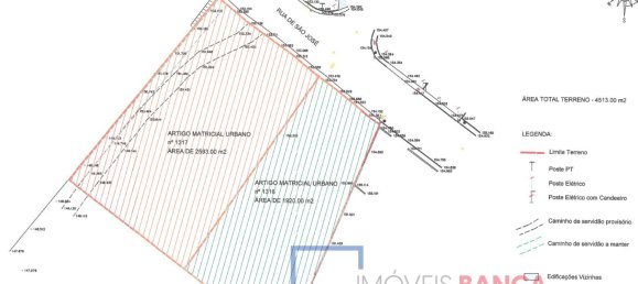 قطعة أرض في Santa Maria de Lamas, Portugal 4513متر مربع رقم 97260 3