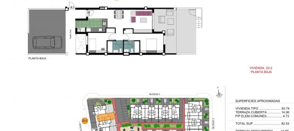 3 غرف نوم قطعة أرض في Torre de la Horadada, Spain رقم 9474 10