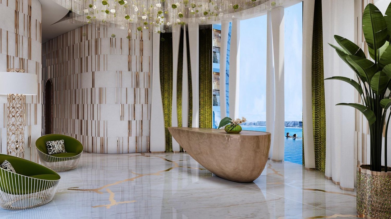 2 bedrooms Apartment in DAMAC BAY 2, Dubai Harbour, UAE No. 62264