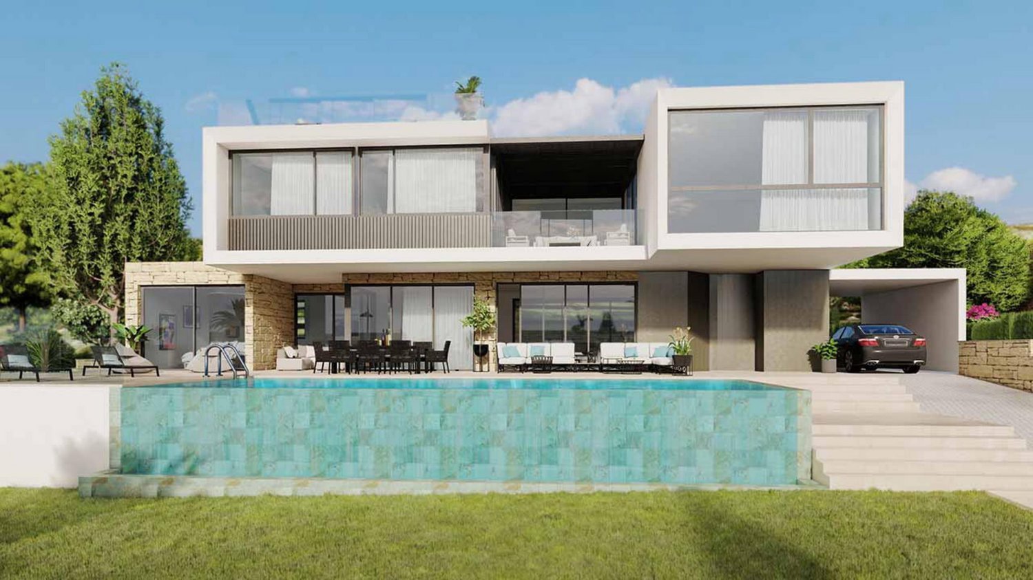 4 chambres Villa à Viewpoint Hills, Pegeia, Cyprus No. 17478