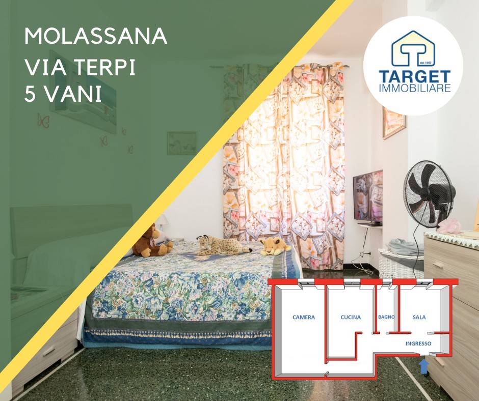 1 Schlafzimmer Wohnung in Genoa, Italy, Nr. 350004