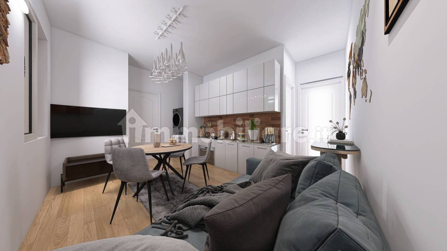 Квартира с 1 спальней в Болонья, Италия № 354565