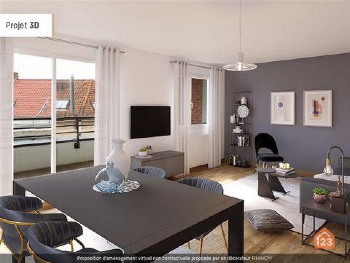 2 chambres Condo à Halluin, France No. 33940