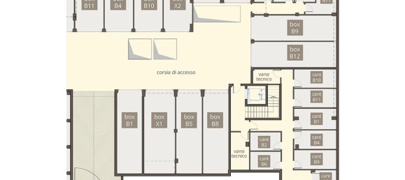 2-Zimmer Wohnung in Mozzate, Italy, Nr. 5468 6