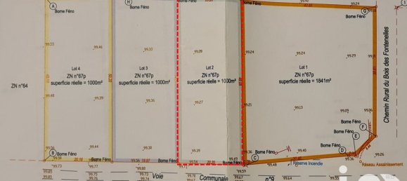 1000m² Land in Oussoy-en-Gatinais, France No. 152107 3