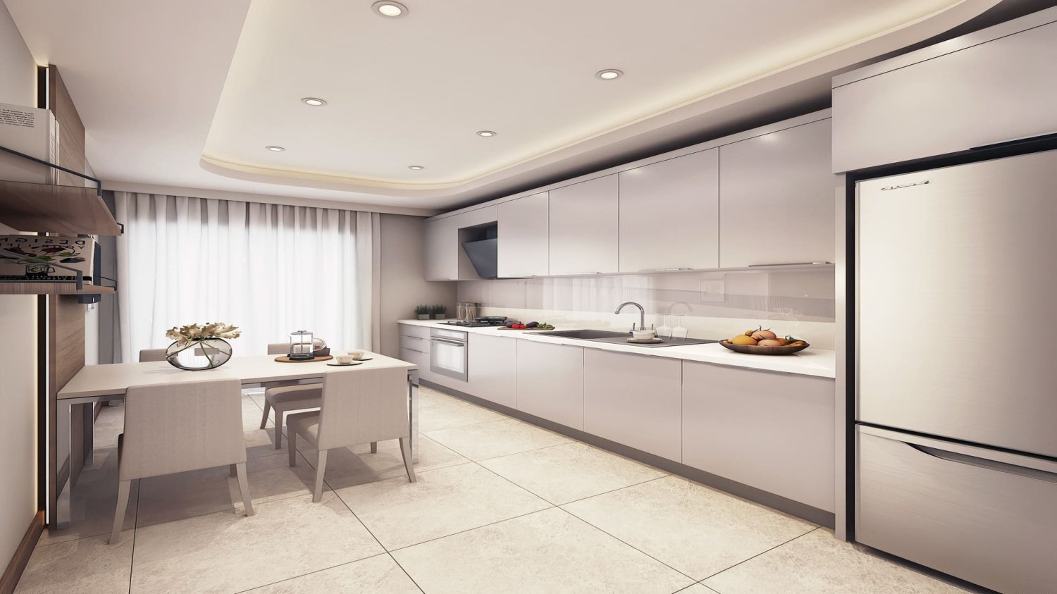 Wohnung 4+1 in 212 Sea Palm — жилой комплекс в самом красивом приморском посёлке Стамбула, Istanbul, Turkey, Nr. 36588