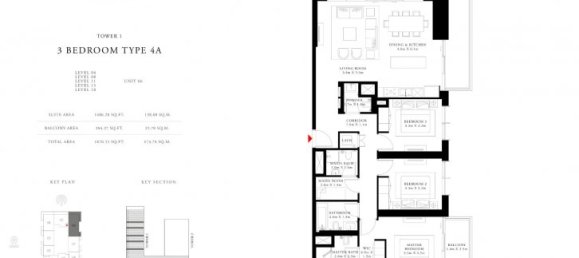 3 bedrooms Apartment in Dubai Harbour, UAE No. 147 13