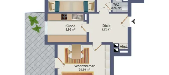 3 bedrooms Apartment in Augsburg, Germany No. 209580 17