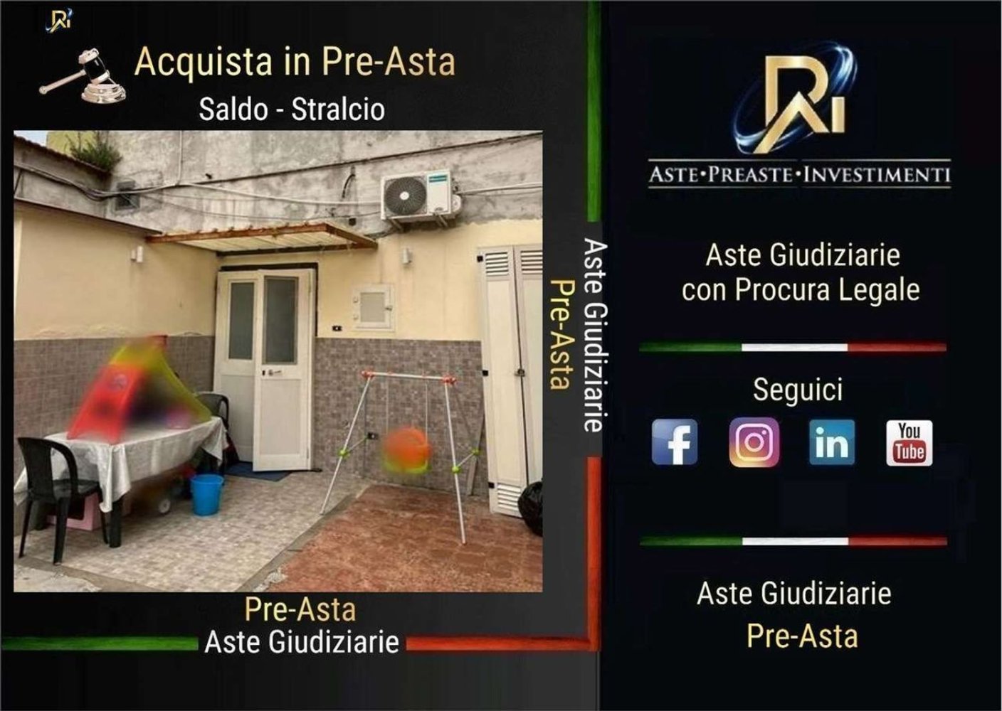 3 rooms Apartment in Torre Annunziata, Italy No. 13970