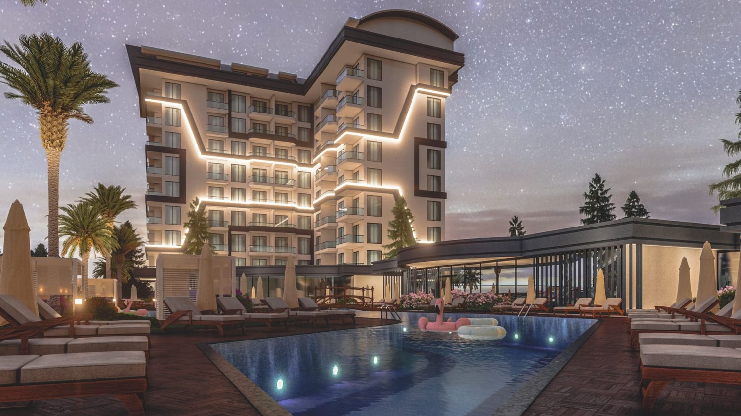 شقة 2+1 في Faralya Residence, Alanya, Turkey رقم 35179